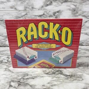 Vintage RACKO Card Game 1992 Parker Brothers - NEW Complete Factory Sealed 40073